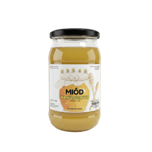 Miód Nawłociowy 1000g - Pasieka Obarscy