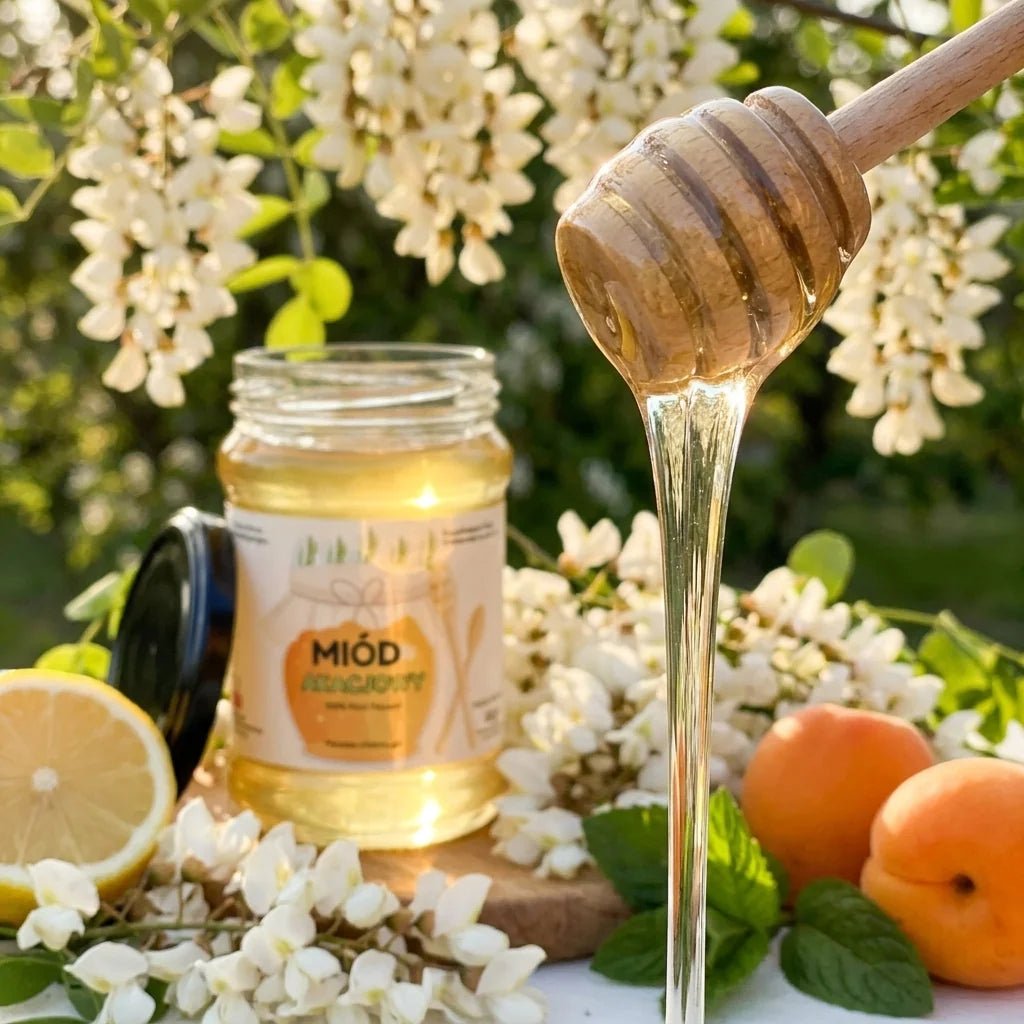 Miód Akacjowy 400g - Pasieka Obarscy