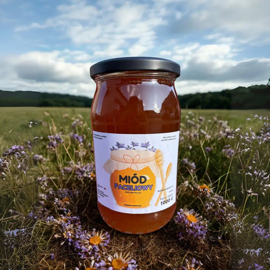 Miód Faceliowy 1000g - Pasieka Obarscy