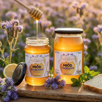 Miód Faceliowy 400g - Pasieka Obarscy