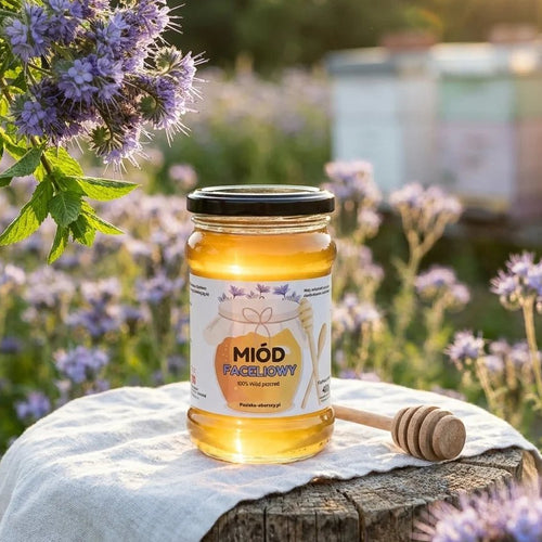 Miód Faceliowy 400g - Pasieka Obarscy