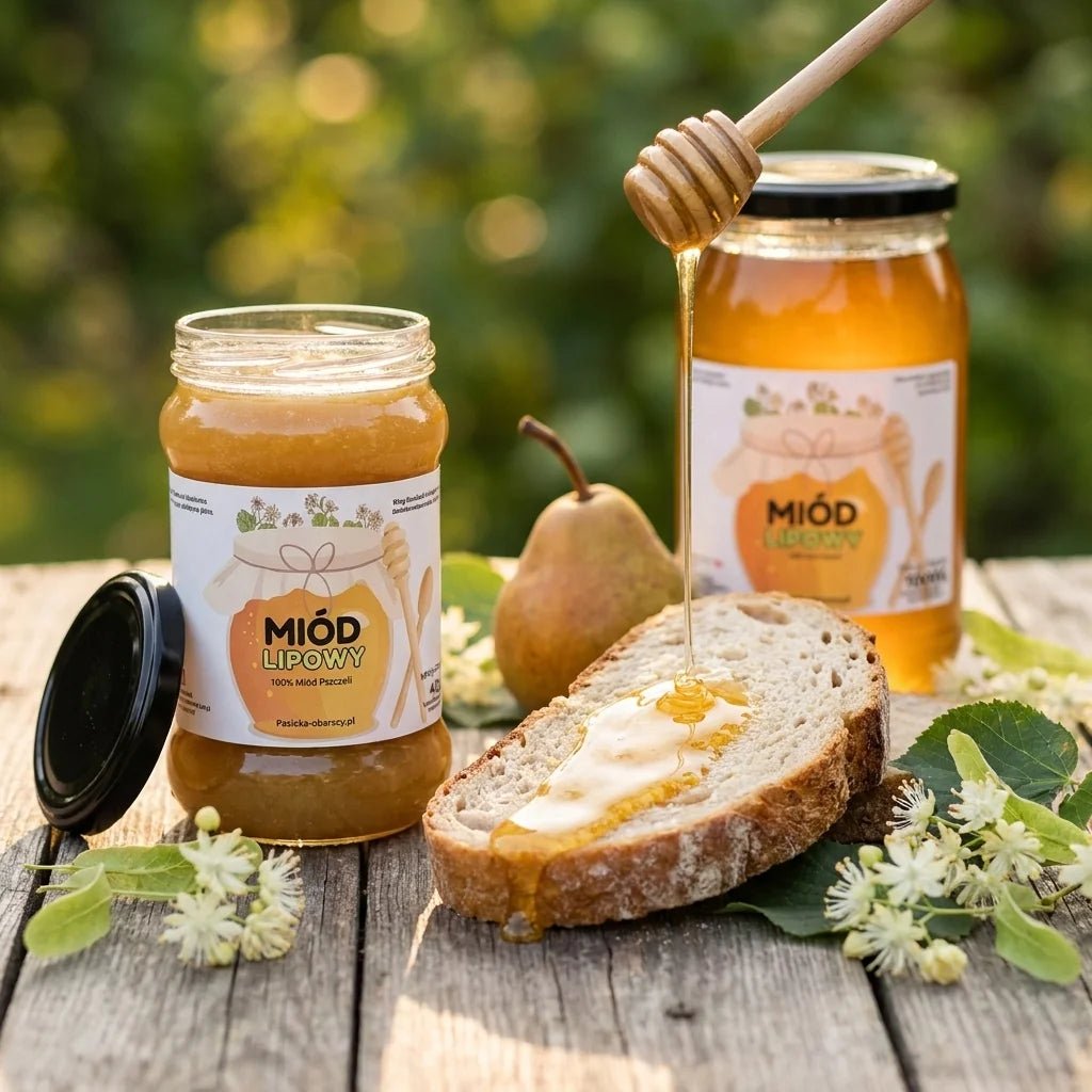 Miód Lipowy 400g - Pasieka Obarscy