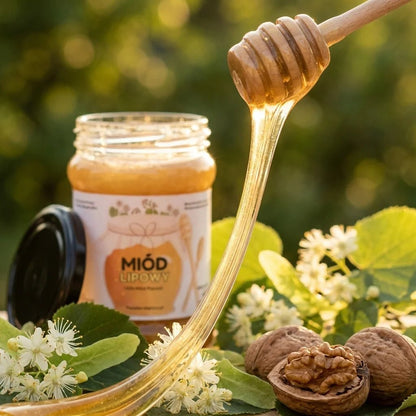 Miód Lipowy 400g - Pasieka Obarscy