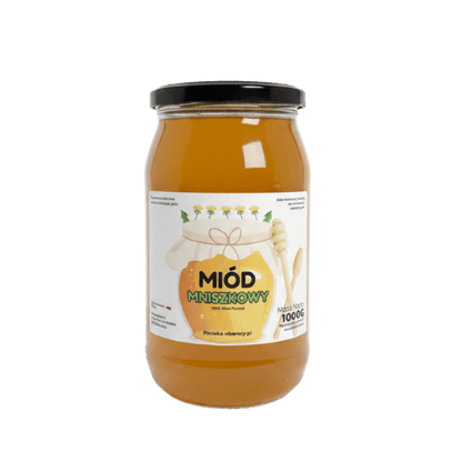 Miód Mniszkowy 1000g - Pasieka Obarscy