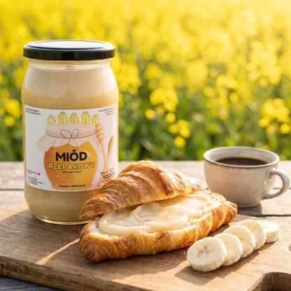 Miód Rzepakowy 1000g - Pasieka Obarscy