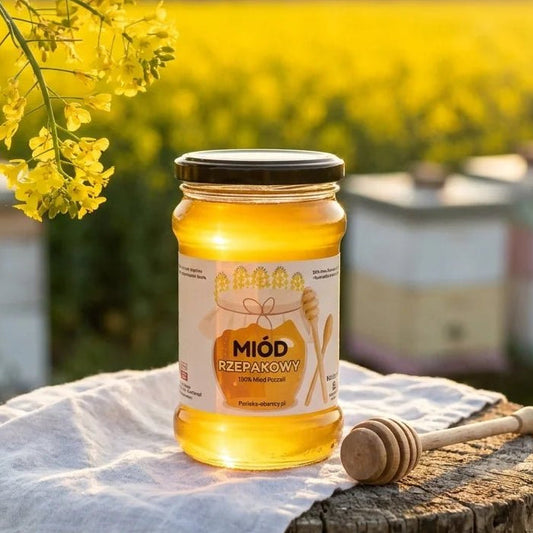 Miód Rzepakowy 400g - Pasieka Obarscy