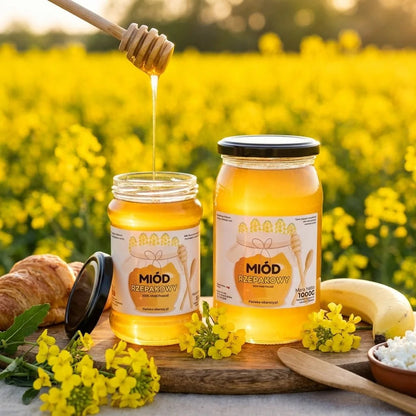 Miód Rzepakowy 400g - Pasieka Obarscy