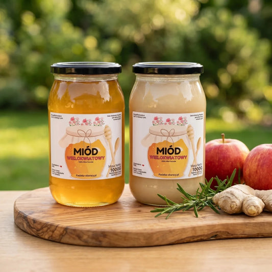 Pasieka Obarscy – miód wielokwiatowy 1000 g