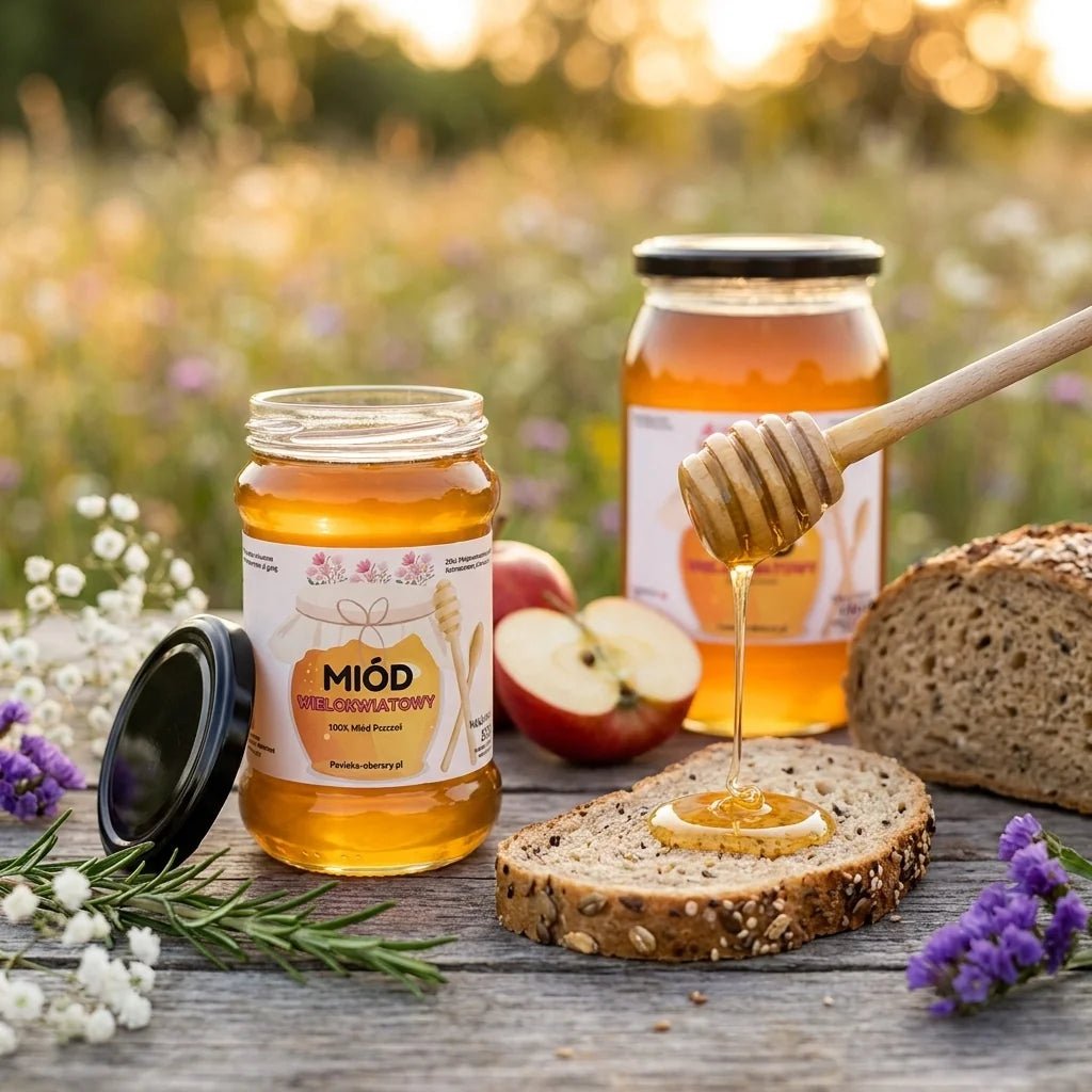 Miód Wielokwiatowy 400g - Pasieka Obarscy