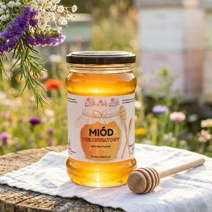 Miód Wielokwiatowy 400g - Pasieka Obarscy