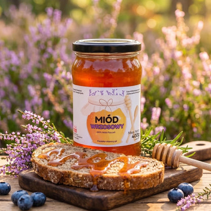 Miód Wrzosowy 400g - Pasieka Obarscy