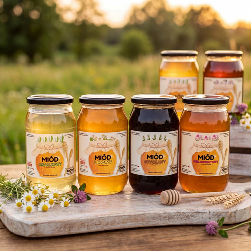 Stwórz własny zestaw miodów (1kg) - Pasieka Obarscy