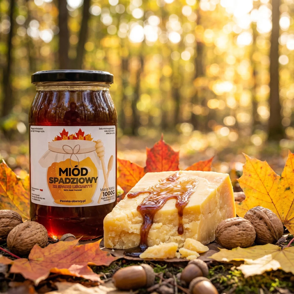 Stwórz własny zestaw miodów (1kg) - Pasieka Obarscy