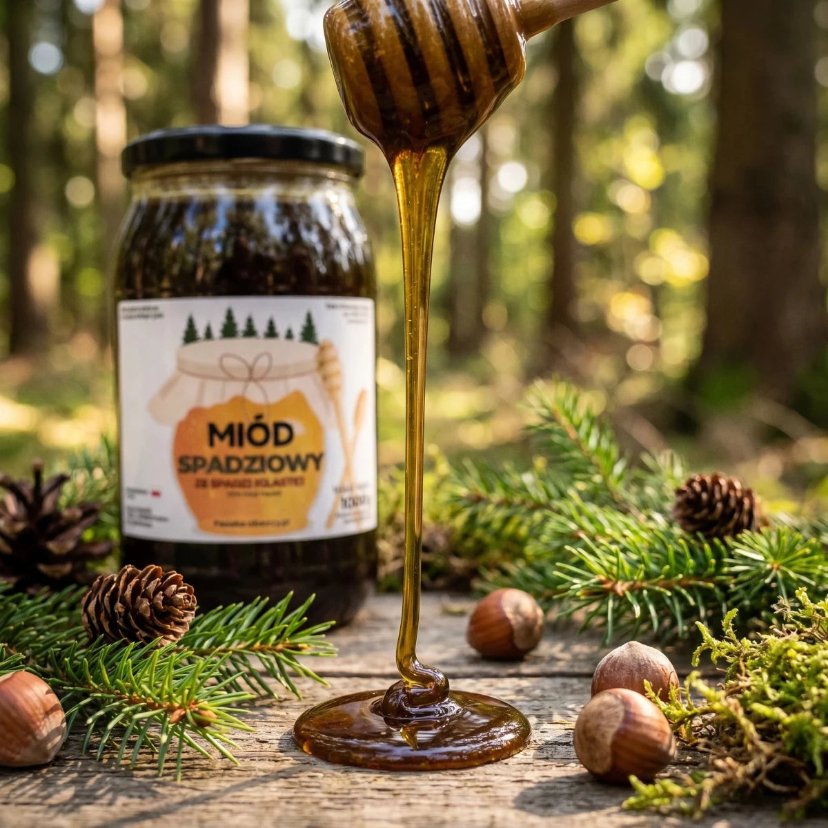 Stwórz własny zestaw miodów (1kg) - Pasieka Obarscy