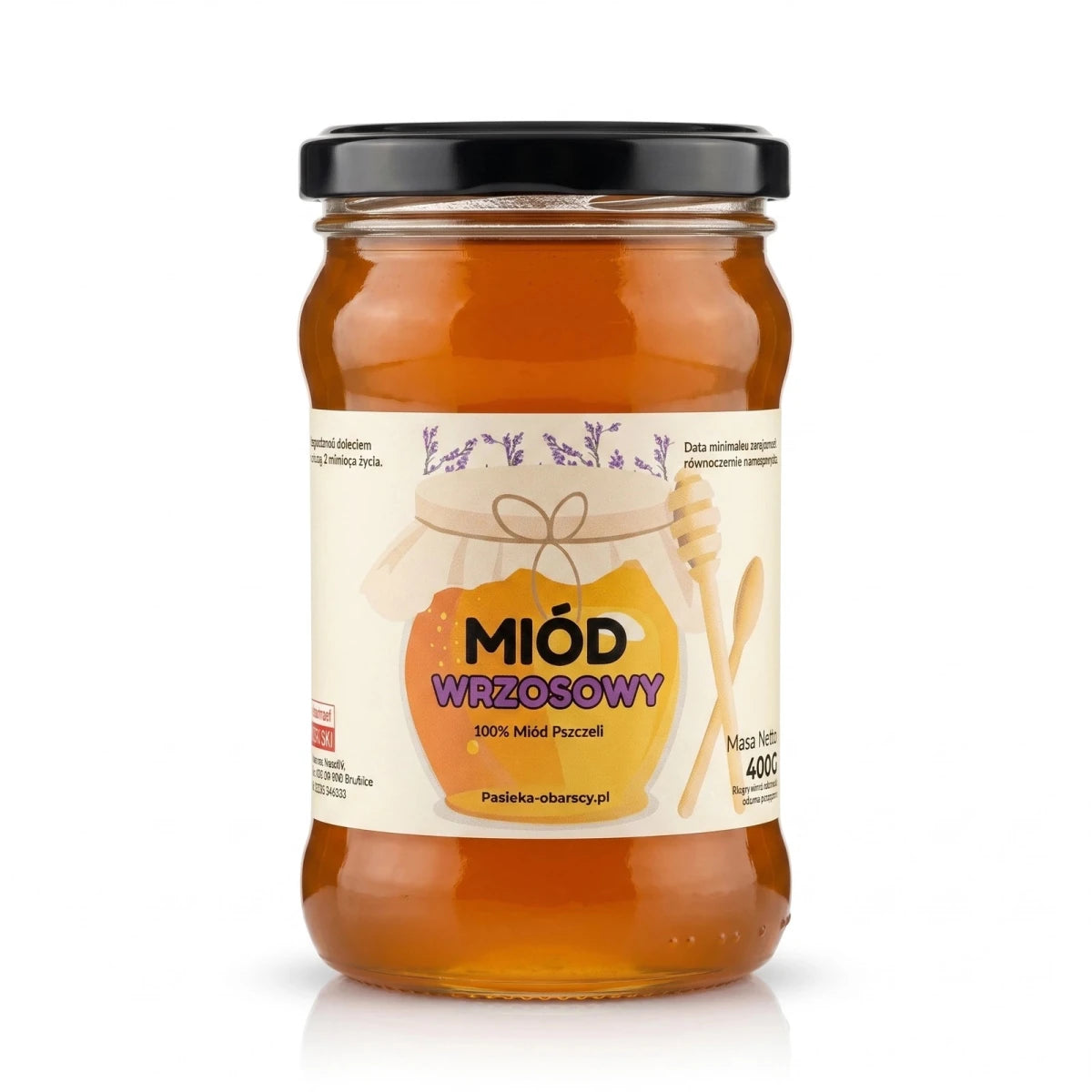 Stwórz własny zestaw miodów (400g) - Pasieka Obarscy