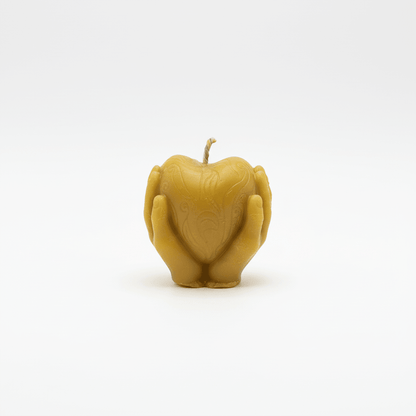 Świeczki z wosku pszczelego - Walentynki - Pasieka Obarscy